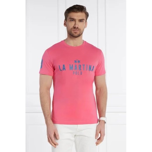 La Martina T-shirt | Regular Fit ze sklepu Gomez Fashion Store w kategorii T-shirty męskie - zdjęcie 172834417