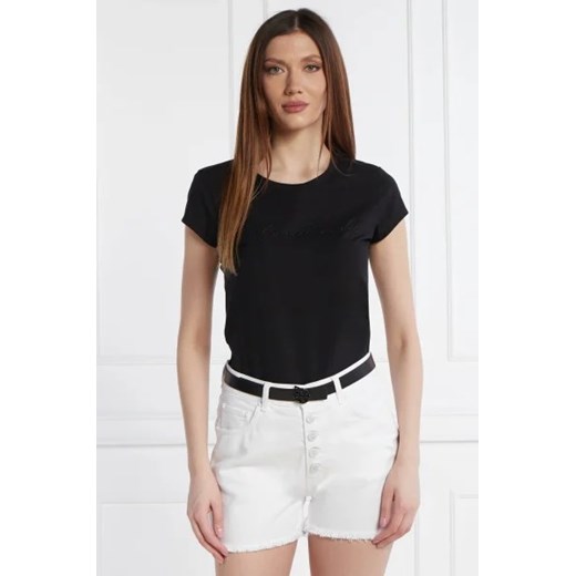 DONDUP - made in Italy T-shirt | Slim Fit ze sklepu Gomez Fashion Store w kategorii Bluzki damskie - zdjęcie 172834639