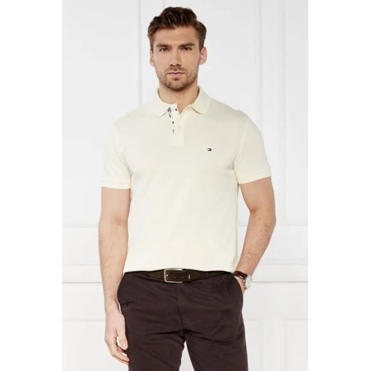 Tommy Hilfiger Polo Palm Under Collar | Regular Fit | stretch ze sklepu Gomez Fashion Store w kategorii T-shirty męskie - zdjęcie 172835108