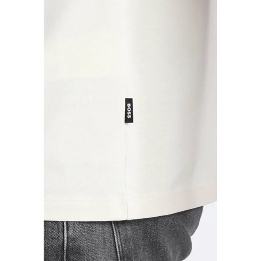 BOSS BLACK T-shirt Tessler | Slim Fit | mercerised S wyprzedaż Gomez Fashion Store