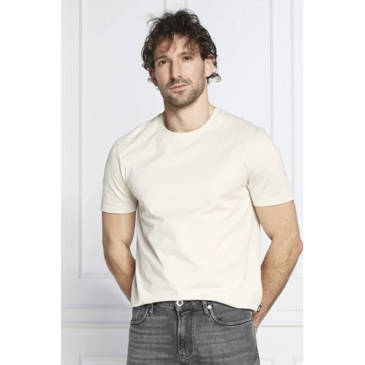 BOSS BLACK T-shirt Tessler | Slim Fit | mercerised ze sklepu Gomez Fashion Store w kategorii T-shirty męskie - zdjęcie 172835226
