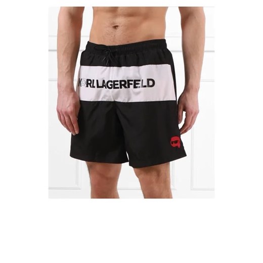 Karl Lagerfeld Szorty kąpielowe ikonik 2.0 | Regular Fit ze sklepu Gomez Fashion Store w kategorii Kąpielówki - zdjęcie 172835406