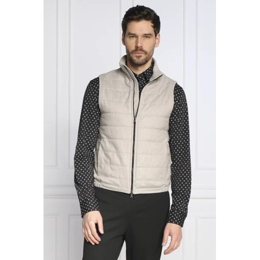 Oscar Jacobson Wełniana kamizelka | Slim Fit ze sklepu Gomez Fashion Store w kategorii Kamizelki męskie - zdjęcie 172835477