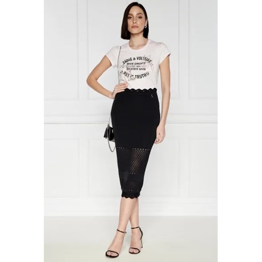 Zadig&Voltaire T-shirt WOOP | Regular Fit Zadig&voltaire S okazja Gomez Fashion Store
