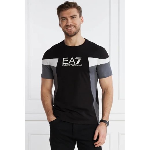 EA7 T-shirt | Regular Fit ze sklepu Gomez Fashion Store w kategorii T-shirty męskie - zdjęcie 172835706