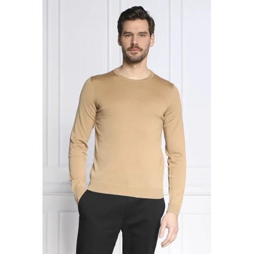 BOSS BLACK Wełniany sweter Leno-P | Slim Fit L Gomez Fashion Store okazyjna cena