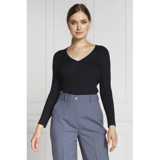 Emporio Armani Jedwabny sweter | z dodatkiem kaszmiru Emporio Armani S promocja Gomez Fashion Store