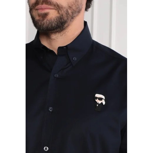 Karl Lagerfeld Koszula | Regular Fit Karl Lagerfeld M promocja Gomez Fashion Store