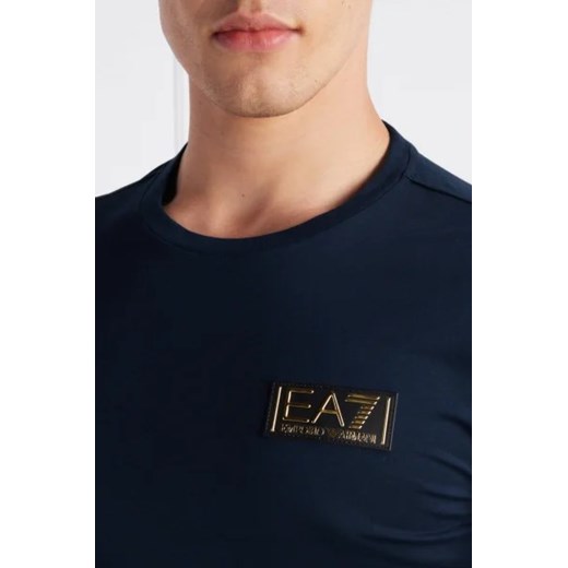 EA7 T-shirt | Regular Fit S promocyjna cena Gomez Fashion Store