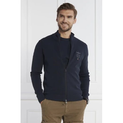 Aeronautica Militare Sweter | Regular Fit ze sklepu Gomez Fashion Store w kategorii Swetry męskie - zdjęcie 172838066