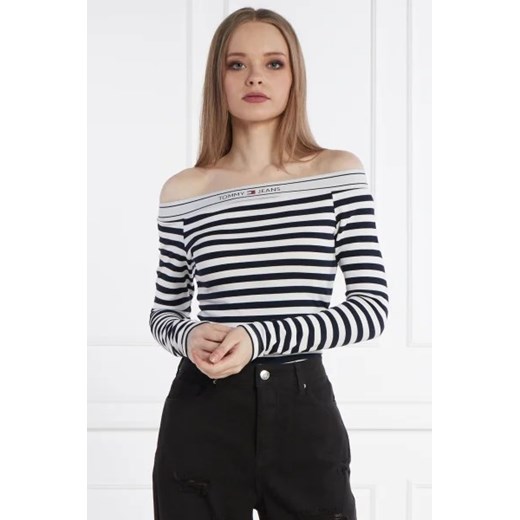 Tommy Jeans Bluzka | Slim Fit Tommy Jeans M promocja Gomez Fashion Store