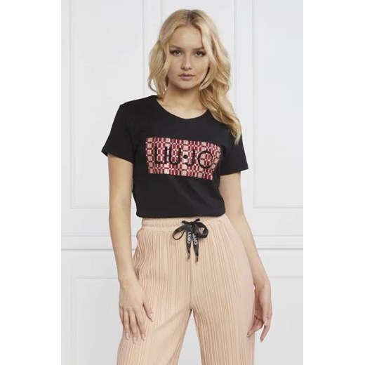 Liu Jo T-shirt | Regular Fit Liu Jo S okazja Gomez Fashion Store