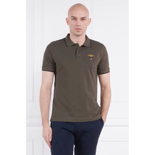 Aeronautica Militare Polo | Regular Fit ze sklepu Gomez Fashion Store w kategorii T-shirty męskie - zdjęcie 172838777