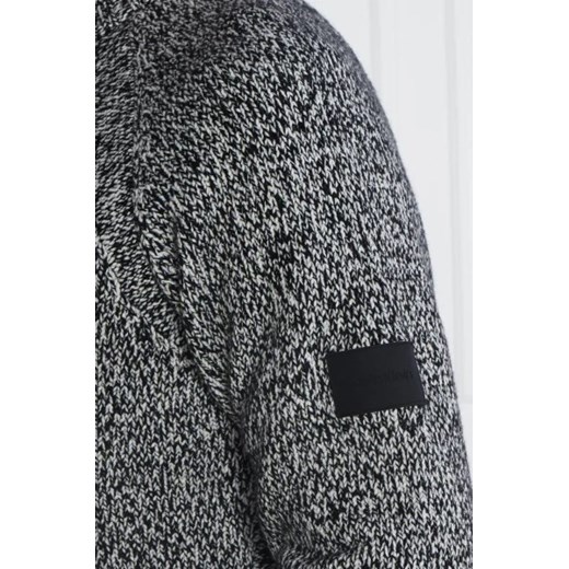 Calvin Klein Sweter BLEND CN | Regular Fit | z dodatkiem wełny Calvin Klein S Gomez Fashion Store okazja