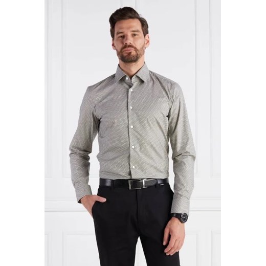 BOSS BLACK Koszula H-HANK-kent-C1-214 | Slim Fit ze sklepu Gomez Fashion Store w kategorii Koszule męskie - zdjęcie 172839559
