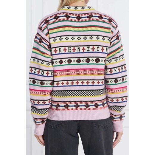 Kenzo Wełniany sweter | Regular Fit Kenzo XS okazyjna cena Gomez Fashion Store