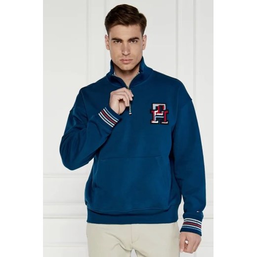 Tommy Hilfiger Bluza MONOGRAM TIPPED 1/4 ZIP | Oversize fit ze sklepu Gomez Fashion Store w kategorii Bluzy męskie - zdjęcie 172839957