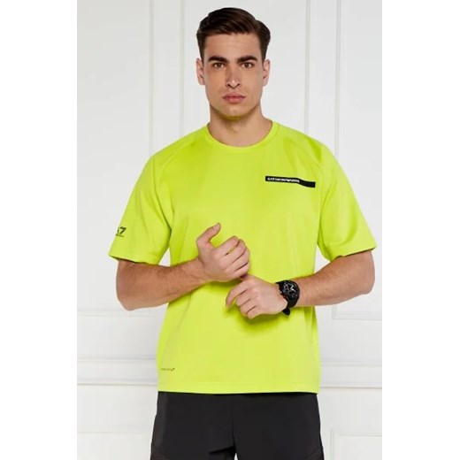 EA7 T-shirt | Regular Fit ze sklepu Gomez Fashion Store w kategorii T-shirty męskie - zdjęcie 172840207
