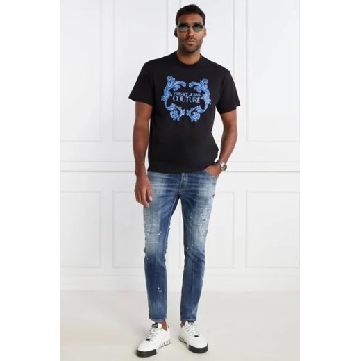 Versace Jeans Couture T-shirt | Regular Fit M wyprzedaż Gomez Fashion Store