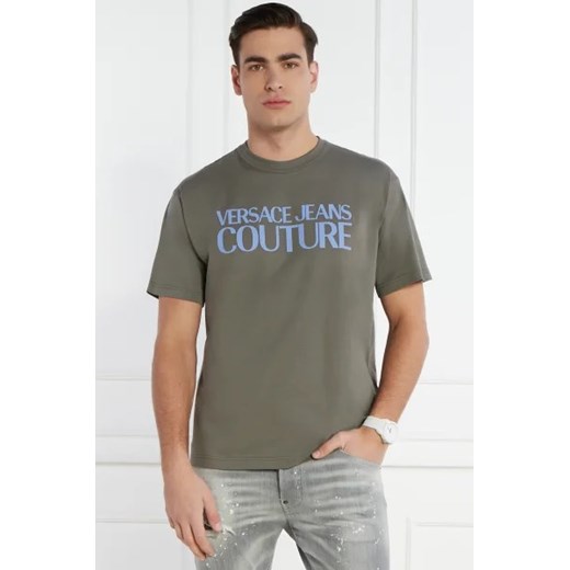 Versace Jeans Couture T-shirt MAGLIETTA | Regular Fit L okazyjna cena Gomez Fashion Store