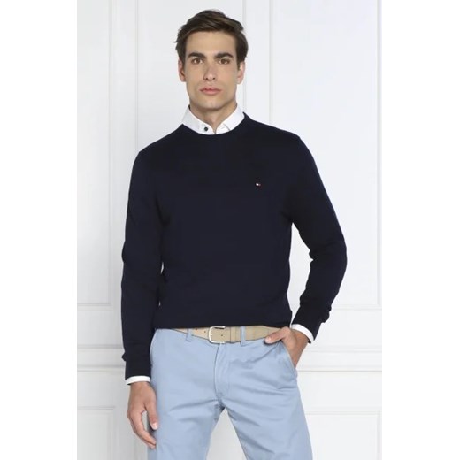 Tommy Hilfiger Sweter | Regular Fit | z dodatkiem kaszmiru Tommy Hilfiger M Gomez Fashion Store