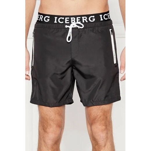 Iceberg Szorty kąpielowe | Regular Fit Iceberg L Gomez Fashion Store wyprzedaż
