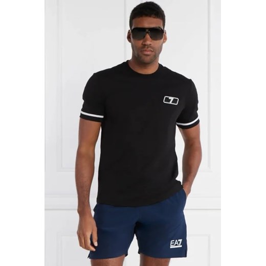 EA7 T-shirt | Regular Fit ze sklepu Gomez Fashion Store w kategorii T-shirty męskie - zdjęcie 172841789