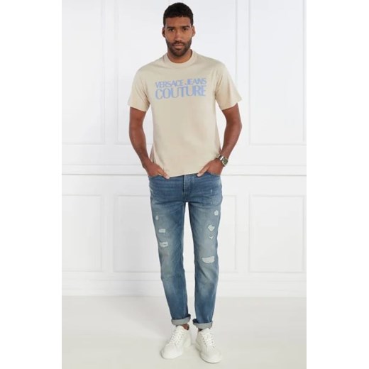 Versace Jeans Couture T-shirt MAGLIETTA | Regular Fit XL wyprzedaż Gomez Fashion Store