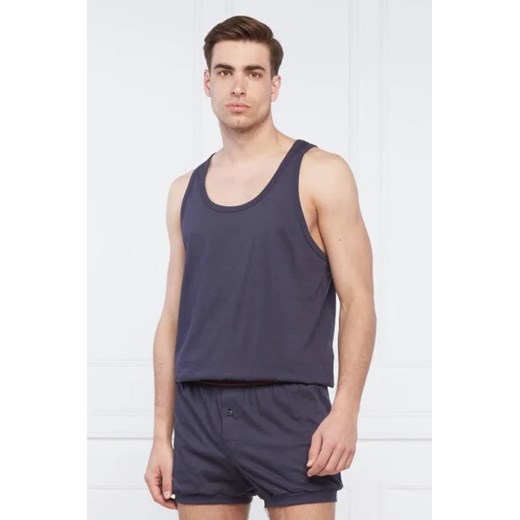 Dsquared2 Tank top | Regular Fit | z dodatkiem lnu ze sklepu Gomez Fashion Store w kategorii T-shirty męskie - zdjęcie 172842215