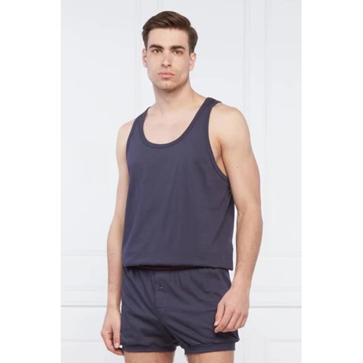 Dsquared2 Tank top | Regular Fit | z dodatkiem lnu Dsquared2 XXL wyprzedaż Gomez Fashion Store