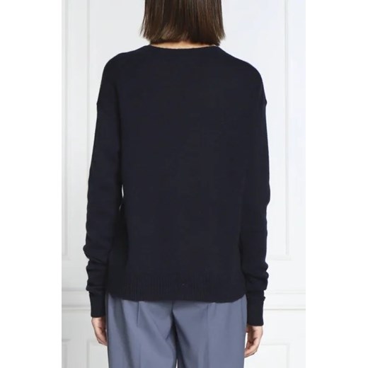 Tommy Hilfiger Wełniany sweter | Relaxed fit Tommy Hilfiger XS okazja Gomez Fashion Store