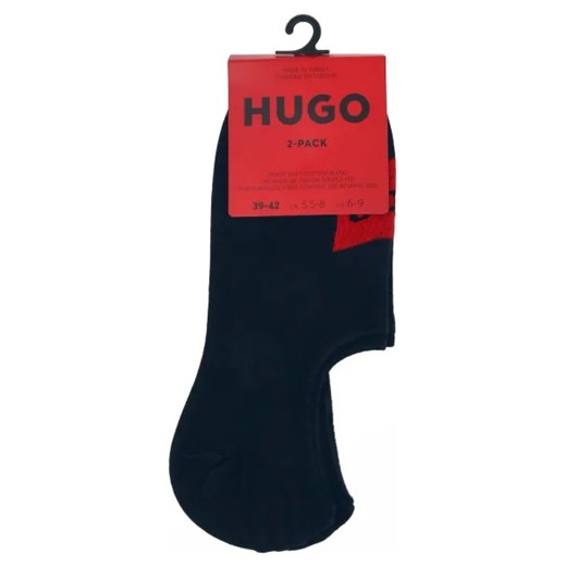 Hugo Bodywear Skarpety/stopki 2-pack k 2P LOWCUT LABEL COL 43/46 Gomez Fashion Store okazyjna cena