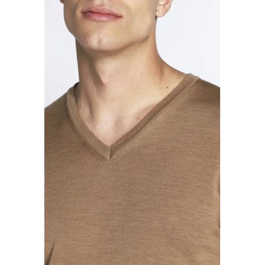 Oscar Jacobson Wełniany sweter | Regular Fit Oscar Jacobson XXL promocyjna cena Gomez Fashion Store