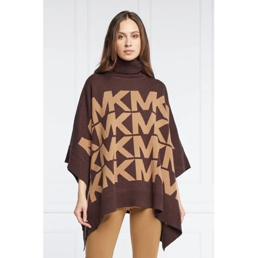 Michael Kors Ponczo | Oversize fit | z dodatkiem wełny i kaszmiru ze sklepu Gomez Fashion Store w kategorii Poncza - zdjęcie 172843356