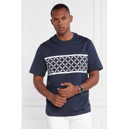 Michael Kors T-shirt EMPIRE STRIPE | Regular Fit ze sklepu Gomez Fashion Store w kategorii T-shirty męskie - zdjęcie 172843885