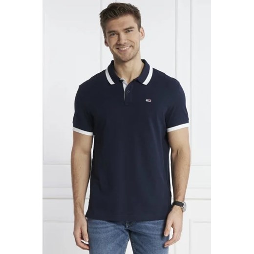 Tommy Jeans Polo TJM REG SOLID TIPPED | Regular Fit ze sklepu Gomez Fashion Store w kategorii T-shirty męskie - zdjęcie 172844305