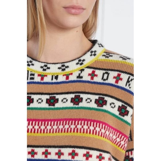 Kenzo Wełniana sukienka Kenzo L wyprzedaż Gomez Fashion Store