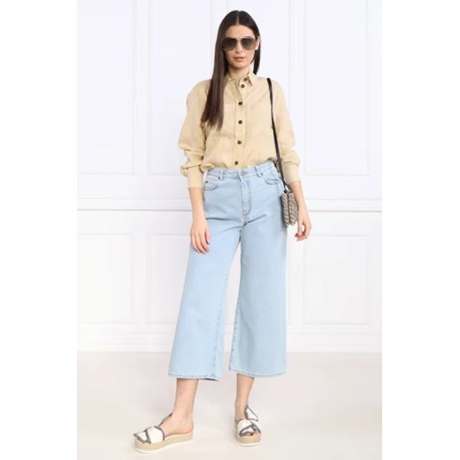 Weekend MaxMara Jeansy NAVY | Oversize fit Weekend Maxmara 36 okazja Gomez Fashion Store