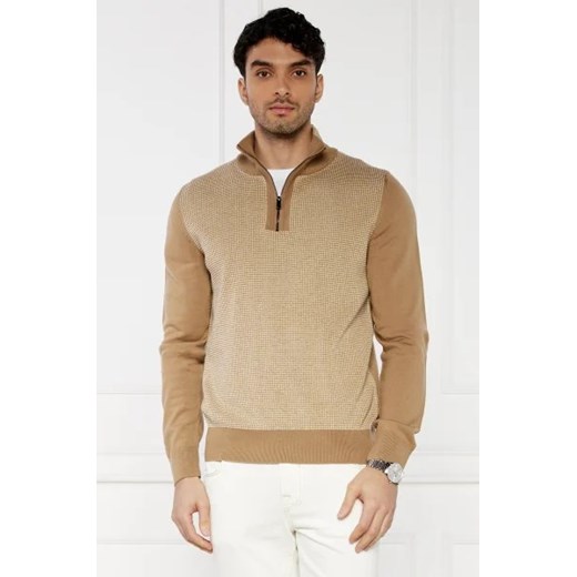 BOSS BLACK Wełniany sweter Dambino | Regular Fit M Gomez Fashion Store