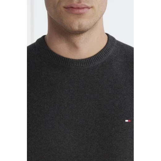 Tommy Hilfiger Sweter | Regular Fit | z dodatkiem kaszmiru Tommy Hilfiger L okazja Gomez Fashion Store