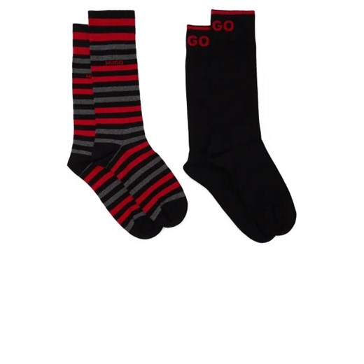 Hugo Bodywear Skarpety 2-pack STRIPE DESIGN 43-46 Gomez Fashion Store wyprzedaż