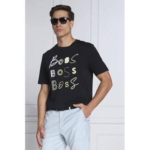BOSS ORANGE T-shirt Teelogofun | Regular Fit ze sklepu Gomez Fashion Store w kategorii T-shirty męskie - zdjęcie 172845296