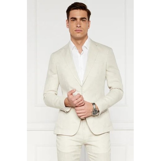 Joop! Lniana marynarka Hoverest | Slim Fit ze sklepu Gomez Fashion Store w kategorii Marynarki męskie - zdjęcie 172845495