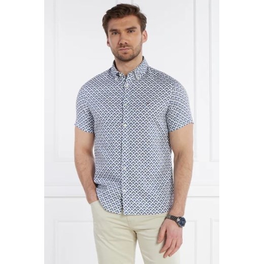 Tommy Hilfiger Koszula | Slim Fit | z dodatkiem lnu Tommy Hilfiger S okazyjna cena Gomez Fashion Store