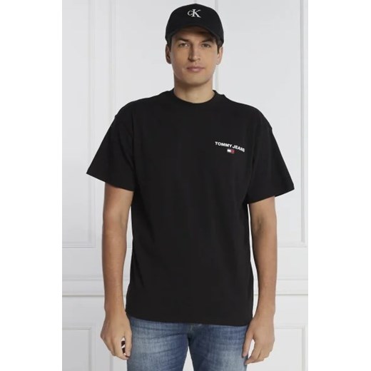 Tommy Jeans T-shirt TJM RLX MOCK NECK TEE | Relaxed fit Tommy Jeans M promocja Gomez Fashion Store