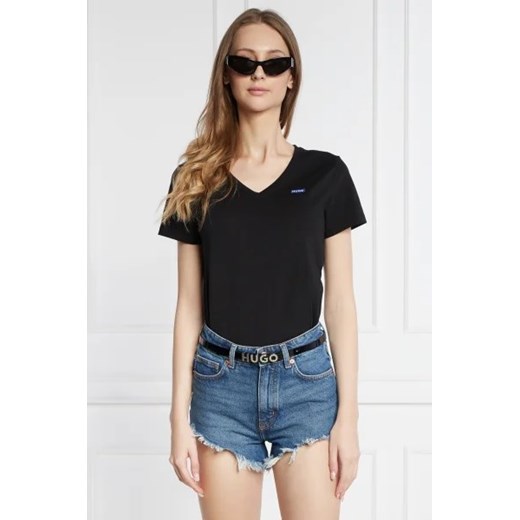 Hugo Blue T-shirt Classic V B | Regular Fit Hugo Blue XL promocja Gomez Fashion Store
