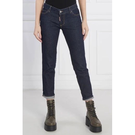 Dsquared2 Jeansy B-Icon Jennifer Crop | Slim Fit Dsquared2 34 Gomez Fashion Store wyprzedaż