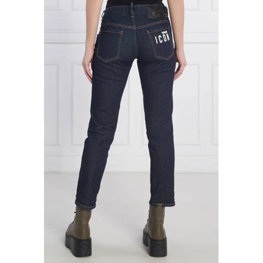 Dsquared2 Jeansy B-Icon Jennifer Crop | Slim Fit Dsquared2 34 okazyjna cena Gomez Fashion Store