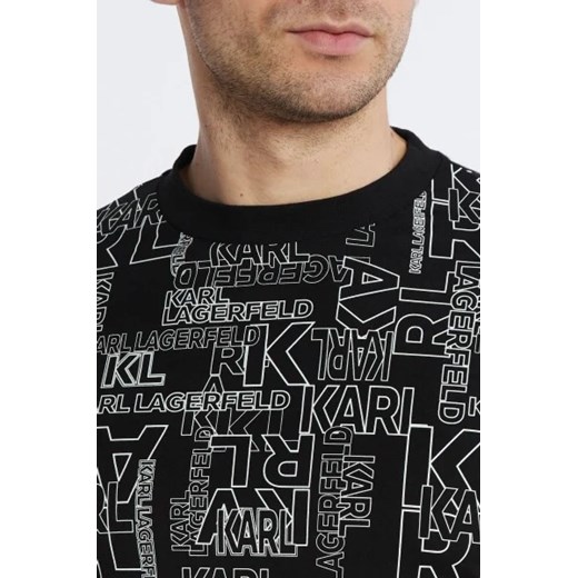 Karl Lagerfeld T-shirt | Regular Fit Karl Lagerfeld XL promocyjna cena Gomez Fashion Store