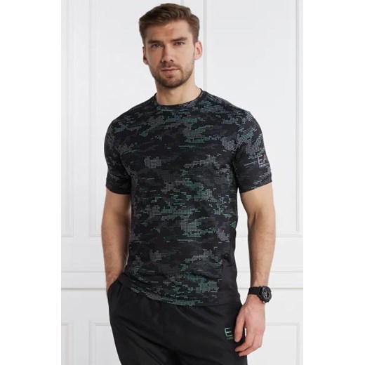 EA7 T-shirt | Slim Fit L okazja Gomez Fashion Store